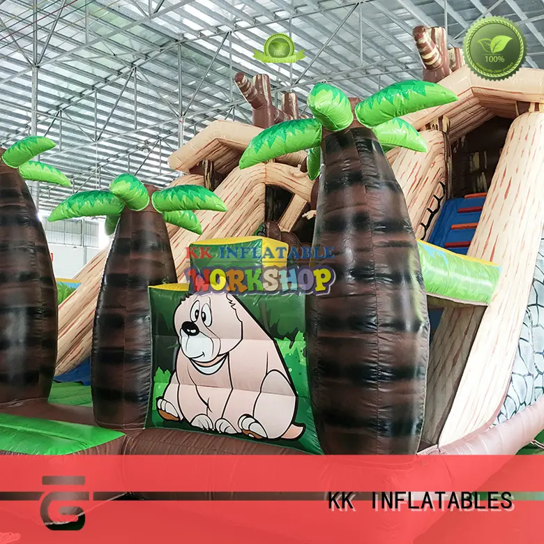 KK INFLATABLE commercial inflatable playground supplier for amusement park 1