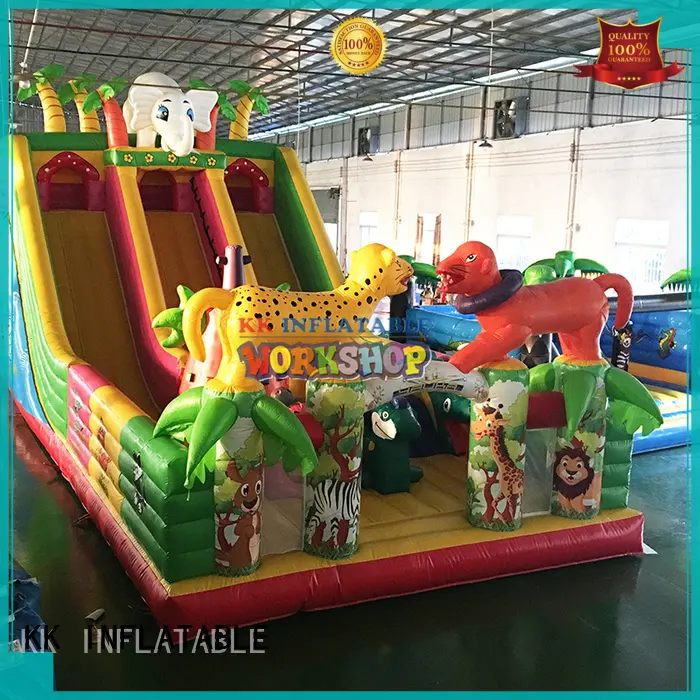 KK INFLATABLE transparent inflatable moon bounce factory direct for event 1