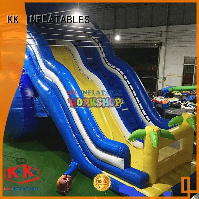 slide pool backyard water slide truck for playground KK INFLATABLE 1
