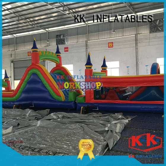 pirate ship kids bounce house colorful for amusement park KK INFLATABLE 1