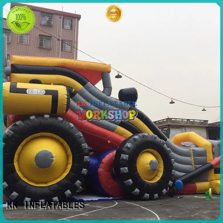 KK INFLATABLE PVC commercial inflatable water slides colorful for playground 1