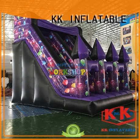 KK INFLATABLE customized big water slides PVC for exhibition 1