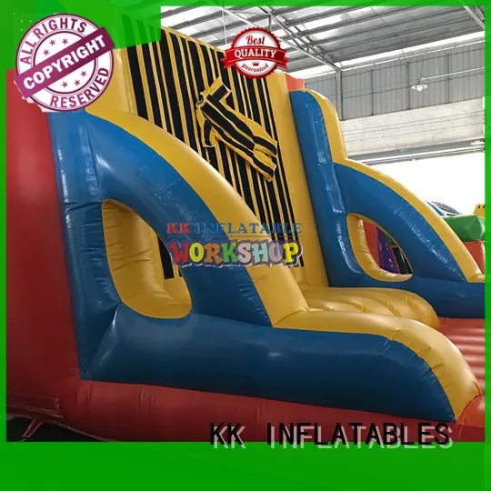 trampolines inflatable play center colorful for playground KK INFLATABLE 1