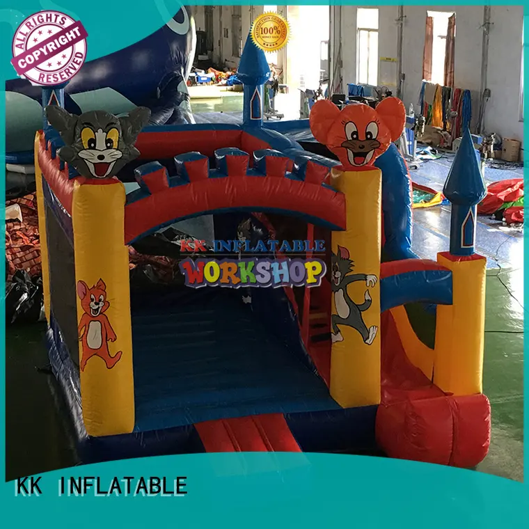 transparent pig inflatable slide various styles for exhibition KK INFLATABLE 1