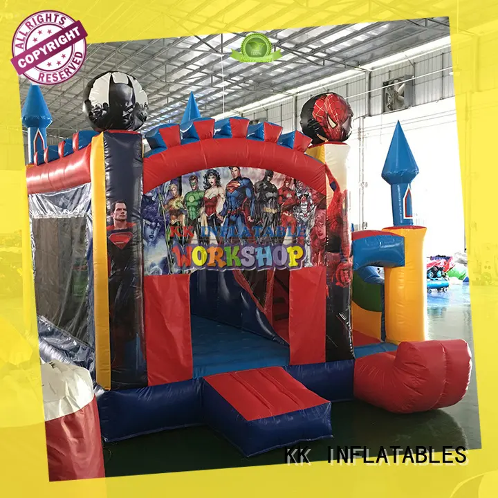 KK INFLATABLE trampolines inflatable bounce house colorful for kids 1