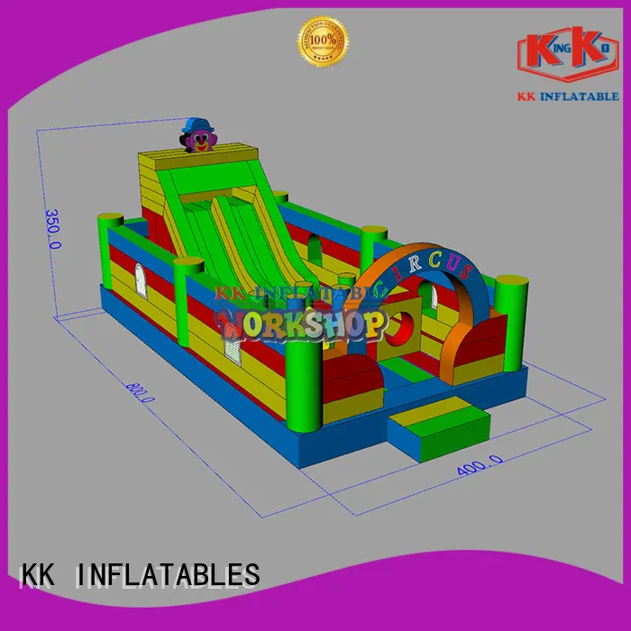 PVC inflatable slide various styles for swimming pool KK INFLATABLE 1