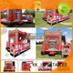 pirate ship inflatable play center colorful for party KK INFLATABLE 1