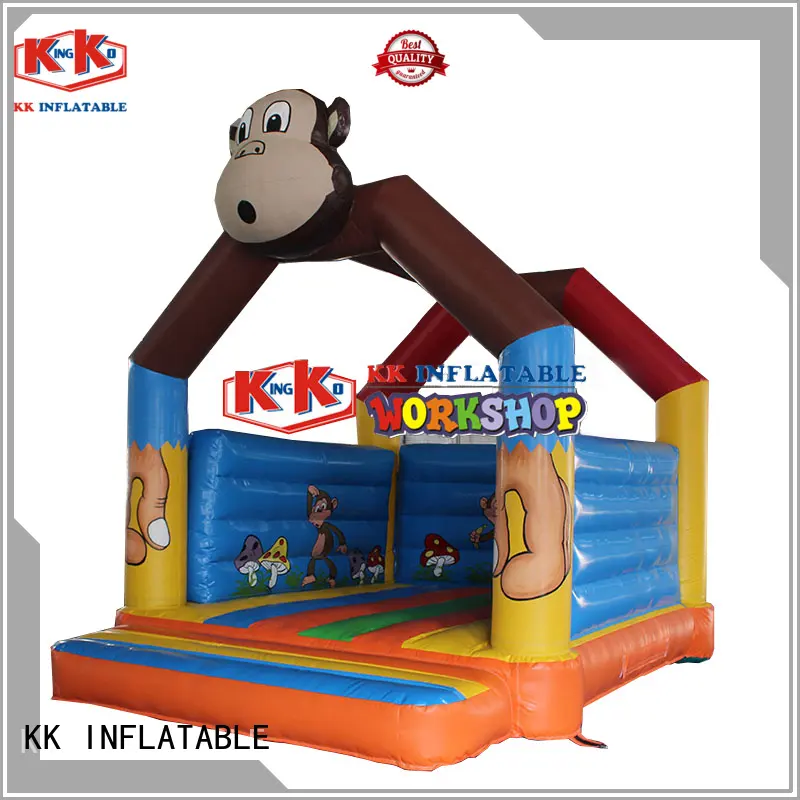 KK INFLATABLE portable inflatable bounce house colorful for party 1