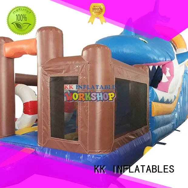 slide pool kids water slide supplier for exhibition KK INFLATABLE 1
