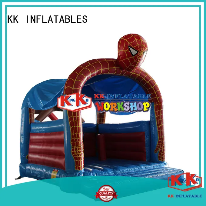 KK INFLATABLE funny kids bounce house slide pool for playground 1