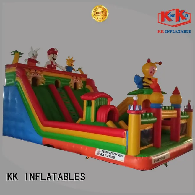 KK INFLATABLE portable inflatable castle colorful for children 1