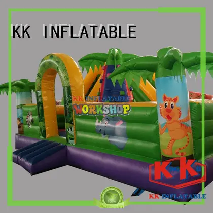 KK INFLATABLE creative inflatable moon bounce cartoon for playground 1