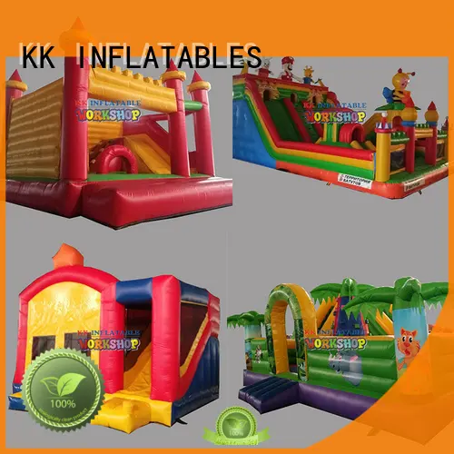 animated cartoon inflatable castle manufacturer for children KK INFLATABLE 1
