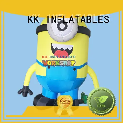 KK INFLATABLE portable minion inflatable supplier for shopping mall 1