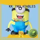 KK INFLATABLE portable minion inflatable supplier for shopping mall 1