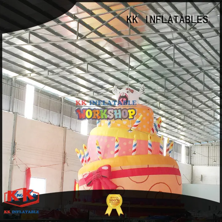 KK INFLATABLE commercial minion christmas blow up pvc for shopping mall 1