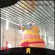 KK INFLATABLE commercial minion christmas blow up pvc for shopping mall 1