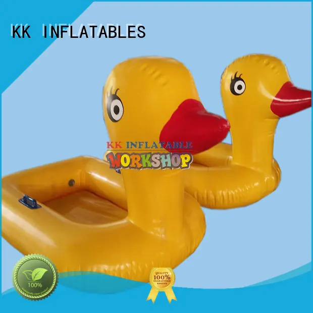 KK INFLATABLE trampoline inflatable canoe supplier for water park 1