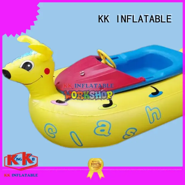 trampoline inflatable canoe manufacturer for water park KK INFLATABLE 1