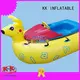 trampoline inflatable canoe manufacturer for water park KK INFLATABLE 1