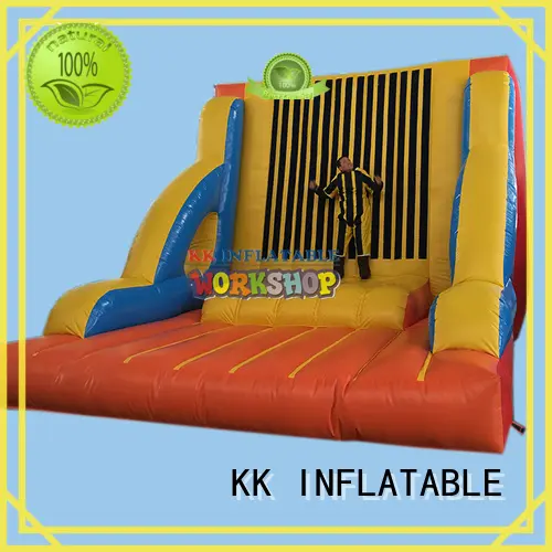 KK INFLATABLE pvc kids climbing wall manufacturer for for amusement park 1
