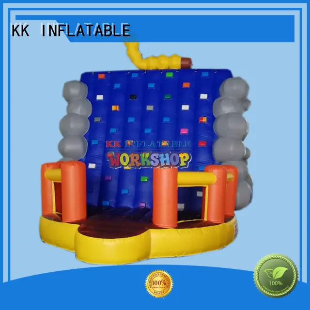 KK INFLATABLE quality rock climbing inflatable foam for for amusement park 1
