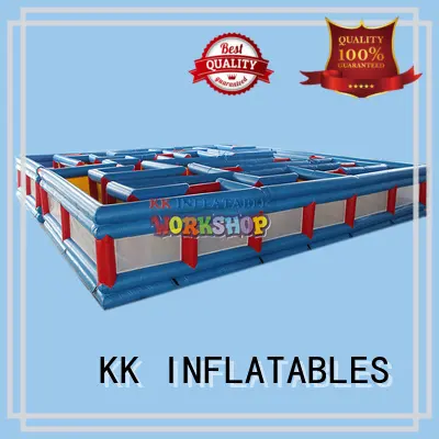KK INFLATABLE long kids climbing wall factory direct for entertainment 1
