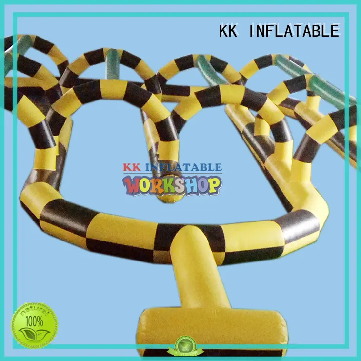 KK INFLATABLE multistandard inflatable rock climbing wall long for paradise 1