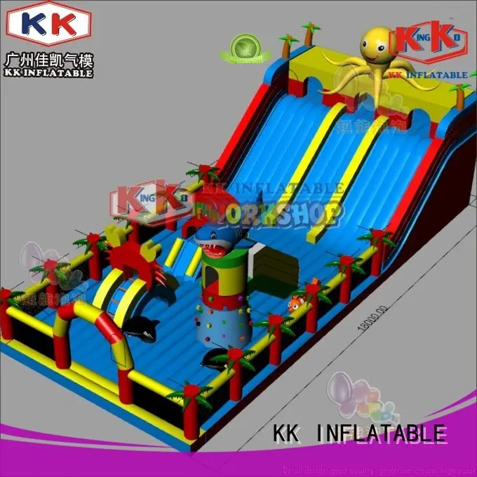 KK INFLATABLE funny inflatable play center supplier for party 1