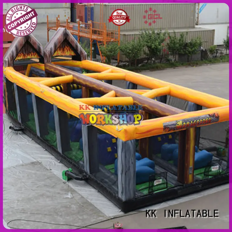KK INFLATABLE hot selling inflatable castle colorful for playground 1