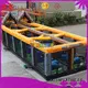 fun moon bounce fire truck manufacturer for outdoor activity 1