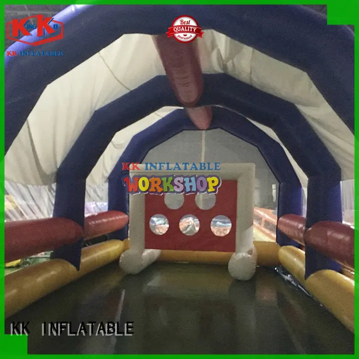 KK INFLATABLE long kids climbing wall supplier for entertainment 1