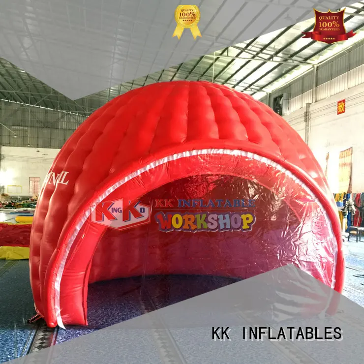 KK INFLATABLE crocodile style pump up tent wholesale for event 1