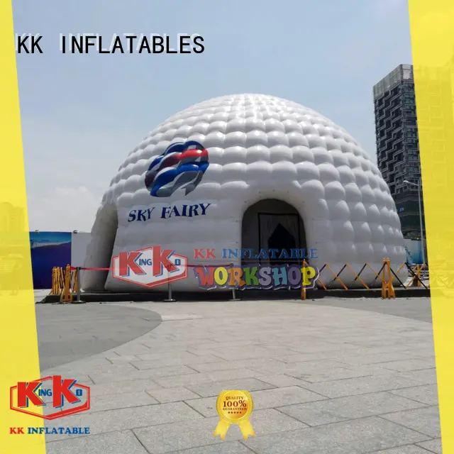 KK INFLATABLE animal model pump up tent wholesale for ticketing house 1