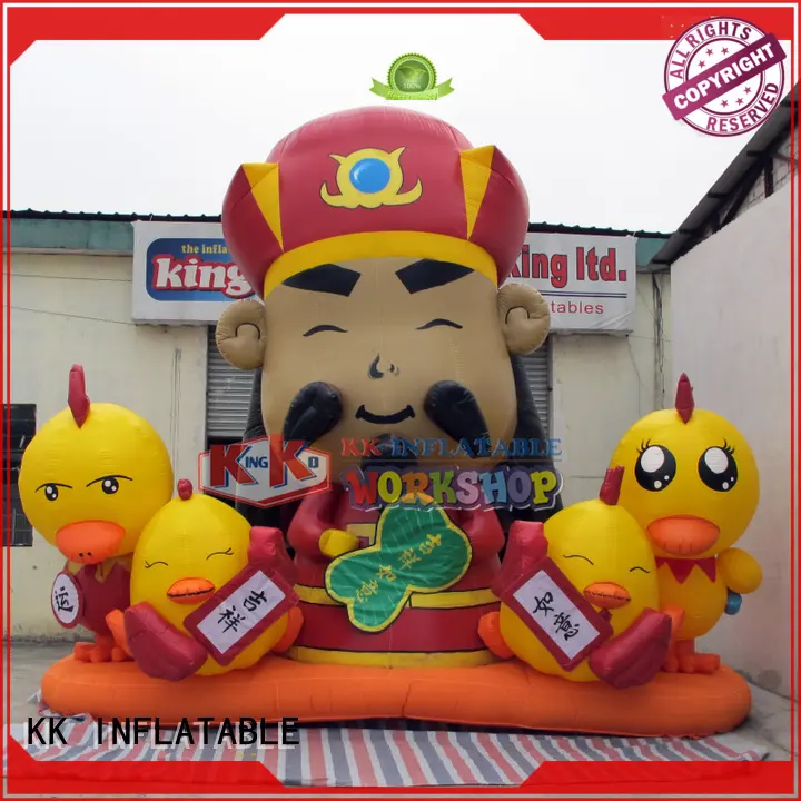 commercial inflatable advertising character model manufacturer for shopping mall 1