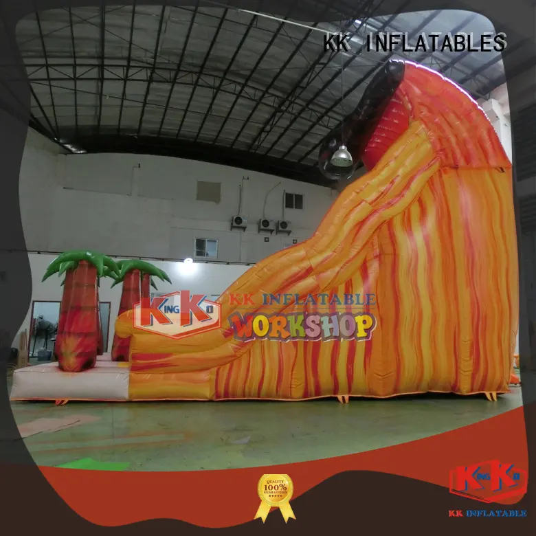 KK INFLATABLE heavy duty bouncy slide manufacturer for playground 1