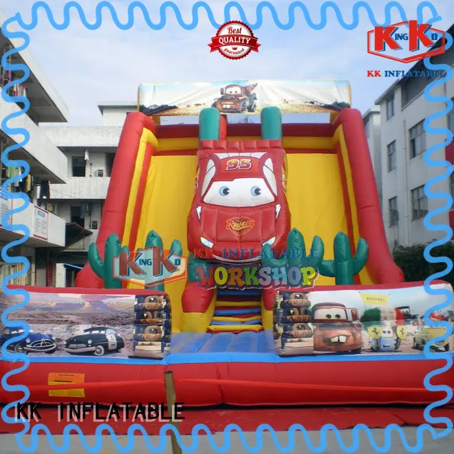 KK INFLATABLE hot selling big water slides colorful for paradise 1