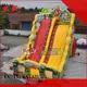 KK INFLATABLE fire truck shape big water slides various styles for parks 1