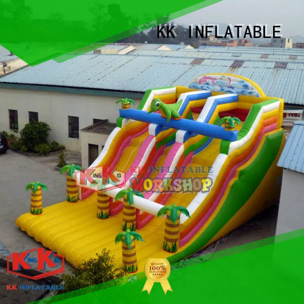 KK INFLATABLE PVC big water slides various styles for paradise 1