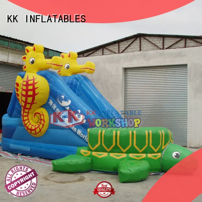 KK INFLATABLE creative kids water slide colorful for parks 1