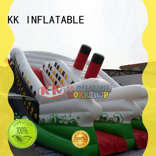 KK INFLATABLE PVC blow up water slide manufacturer for parks 1