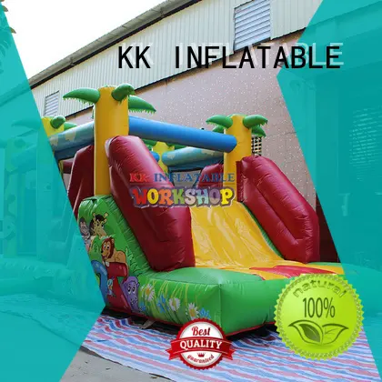 portable inflatable castle animated cartoon factory direct for playground 1