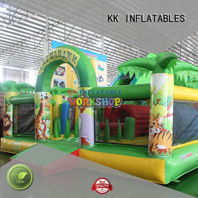 KK INFLATABLE pvc water slide jumper wholesale for christmas 1