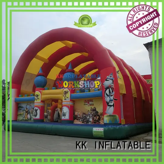 funny blow up obstacle course animal manufacturer for racing game 1
