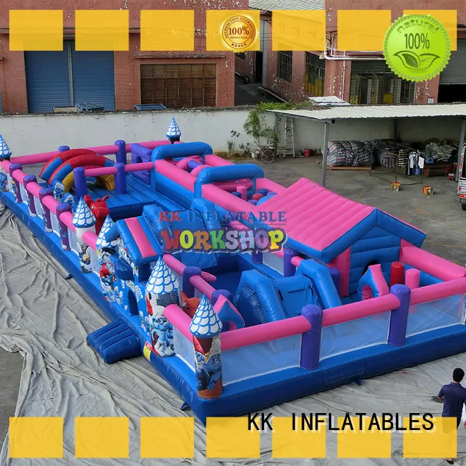 KK INFLATABLE multifuntional inflatable obstacles manufacturer for adventure 1