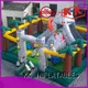 KK INFLATABLE castle water obstacle course good quality for adventure 1