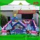 attractive inflatable obstacle course aircraft factory price for racing game 1