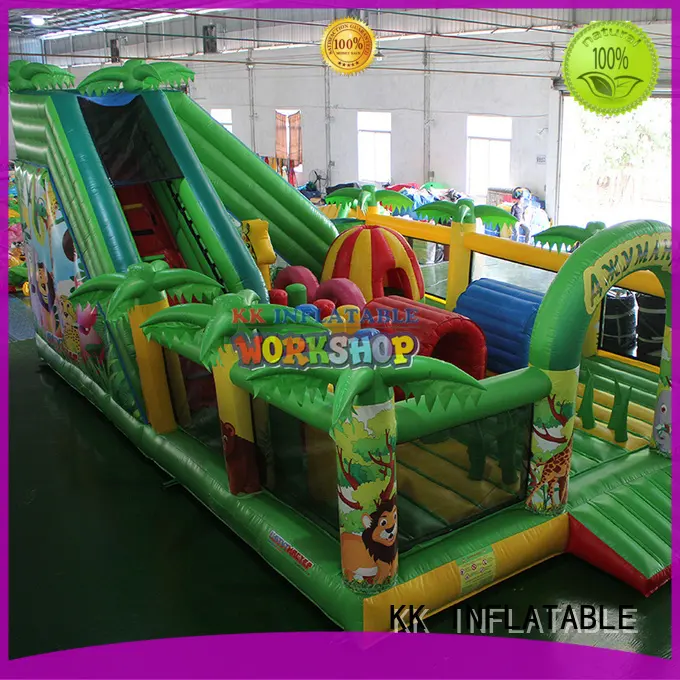 KK INFLATABLE attractive inflatable obstacles manufacturer for children 1