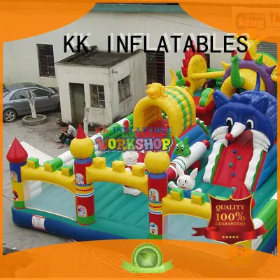 KK INFLATABLE durable water obstacle course wholesale for sport games 1