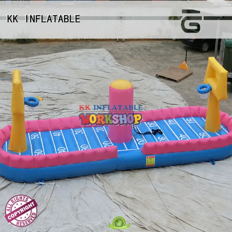 KK INFLATABLE giant kids climbing wall factory direct for paradise 1